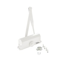 Доводчик TS77 EN3 с рычагом белый