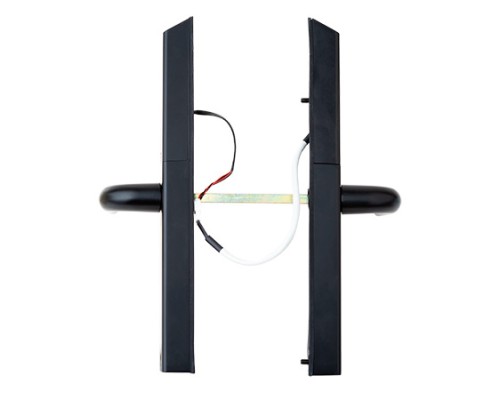 Ручки на планке электронные Apecs Smart HPE-8201-BLM (TTLock, BLE, FP)