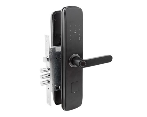 Замок электронный Apecs Smart SL-3211-68.85/8001-BLM (TTLock, WiFi, FP)