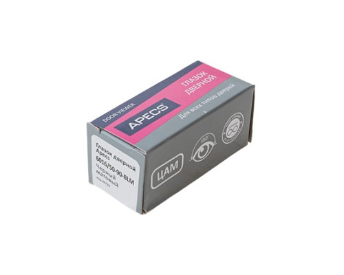 Глазок дверной Apecs 6016/50-90-BLM
