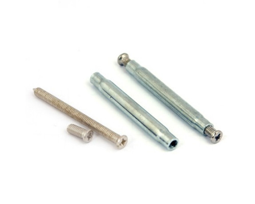 Стяжки винтовые Apecs SCR-M4-10(50)50-NI (2шт) (B2B) Стяжки винтовые Apecs SCR-M4-10(50)50-NI (2шт) (B2B)