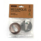Накладки цилиндровые Apecs Megapolis DP-C-0802-AC