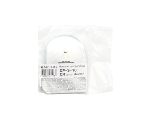 Накладка декоративная Apecs DP-S-10-CR-shutter Накладка декоративная Apecs DP-S-10-CR-shutter