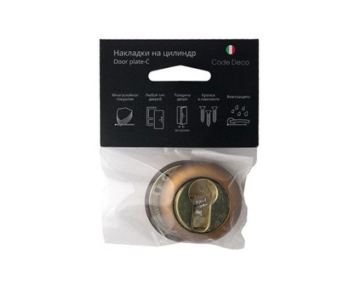Накладки цилиндровые Code Deco DP-C-14-CFM Накладки цилиндровые Code Deco DP-C-14-CFM