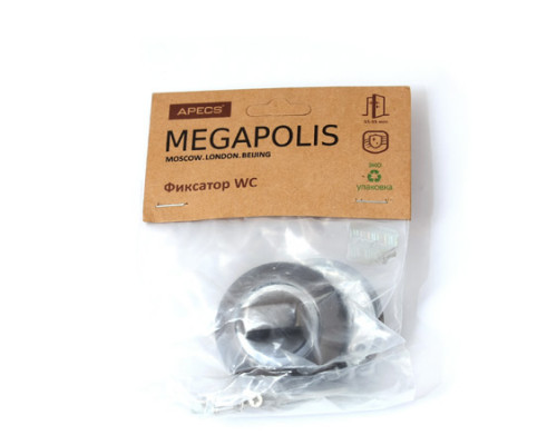 Фиксатор Apecs Megapolis WC-0803-GRF Фиксатор Apecs Megapolis WC-0803-GRF