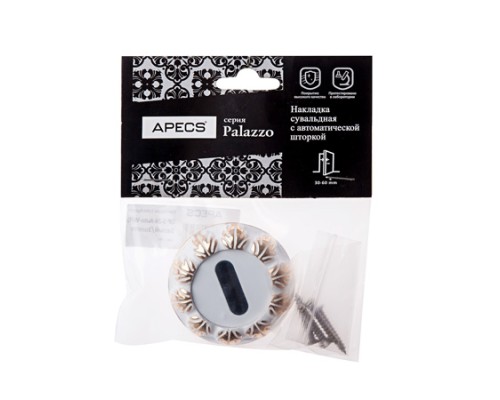 Накладка сувальдная Apecs DP-S-24-Auto-W/G Накладка сувальдная Apecs DP-S-24-Auto-W/G