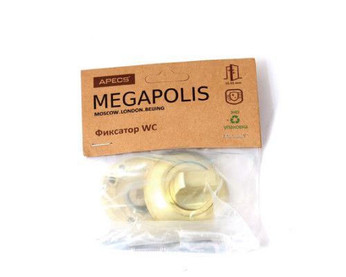 Фиксатор Apecs Megapolis WC-0803-GM Фиксатор Apecs Megapolis WC-0803-GM