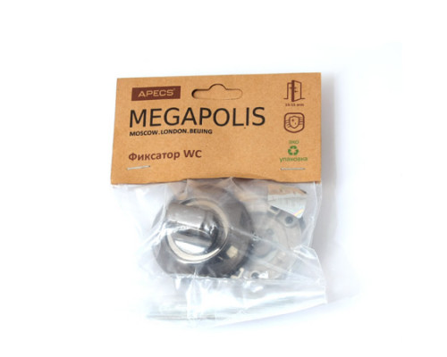Фиксатор Apecs Megapolis WC-0803-BN Фиксатор Apecs Megapolis WC-0803-BN
