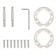 Накладки цилиндровые Apecs Ultra DP-C-60-GRF