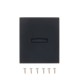 Накладка декоративная Code Deco Slim DP-16-S-Auto-BLM