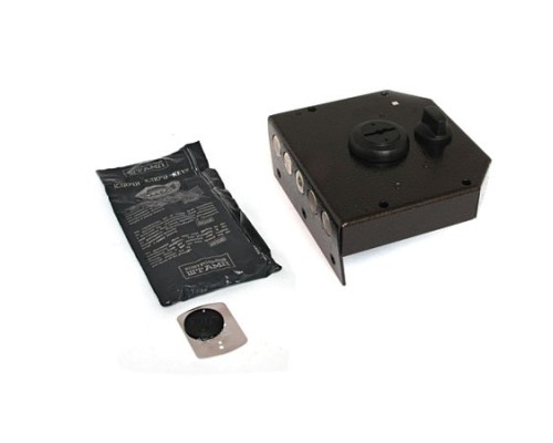 Замок накл. Гранит 1.06.61 МА никель, сувальдный стержни 4 шт. диаметр 18мм задвижка с защитной