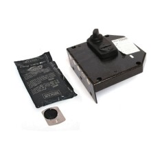 Замок накл. Базальт 1.05.61 МА никель, сувальдный, стержни 4шт Ф14мм, медный антик, задвижка