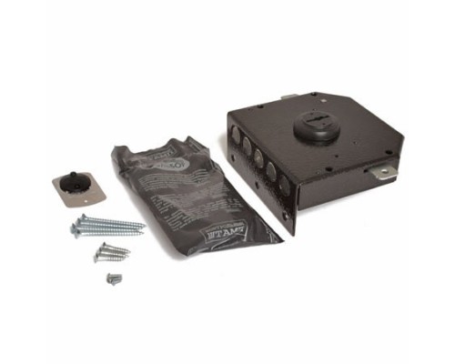 Замок накл. Гранит 1.06.52 МА никель, сувальдный- стержни 5шт. диаметр 18мм тяги, медный антик