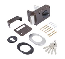 Замок накладной Омега ЗН1-1 ЗАЗ (медь)