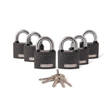 Замки навесные Apecs PD-01-50-Blister (6Locks+5Keys)