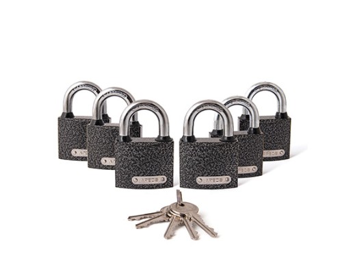 Замки навесные Apecs PD-01-50-Blister (6Locks+5Keys) Замки навесные Apecs PD-01-50-Blister (6Locks+5Keys)