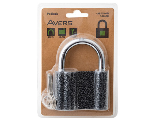 Замок навесной Avers PD-22-80-Blister Замок навесной Avers PD-22-80-Blister