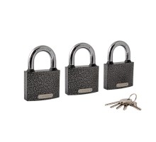 Замки навесные Apecs PD-01-63 (3Locks+5Keys)