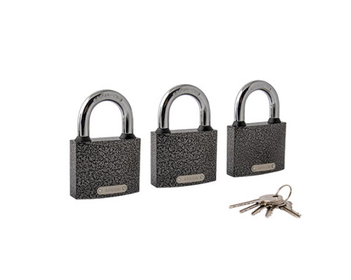 Замки навесные Apecs PD-01-63 (3Locks+5Keys) Замки навесные Apecs PD-01-63 (3Locks+5Keys)