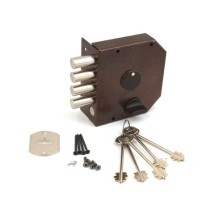 Замок накладной ГАРДИАН-2005-5кл лев.