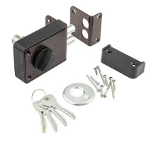 Замок накладной Зенит-ЗН-1-3-1 (медь)