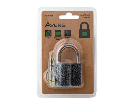 Замок навесной Avers PD-20-50-Blister Замок навесной Avers PD-20-50-Blister