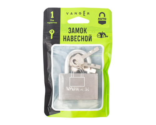 Замок навесной Vanger PD-30-60 Замок навесной Vanger PD-30-60