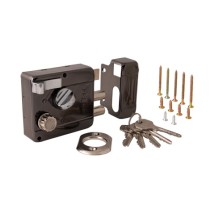 Замок накладной Apecs 0556-C-BN