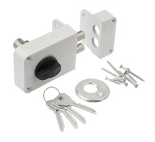 Замок накладной Зенит-ЗН-1-3 (белый)