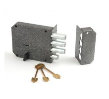 Замок накладной ЗН-2*3 (СИМЕКО)-ЛК