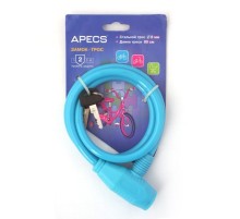 Замок велосипедный Apecs PD-81-80CM-BLUE