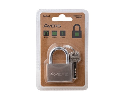 Замок навесной Avers PDS-30-40-Blister Замок навесной Avers PDS-30-40-Blister