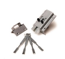 Замок накладной Делга-КОМАЗ-ОХК (один. секрет.)