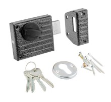 Замок накладной Зенит-ЗН-1-2.1 (серебро)