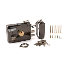 Замок накладной Apecs 0097-BN