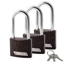 Замки навесные Avers PD-01-50-L-Blister (3Locks+3Keys)