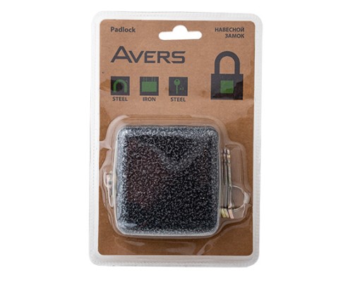 Замок навесной Avers PD-15-90-Blister