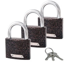 Замки навесные Avers PD-01-63-Blister (3Locks+3Keys)