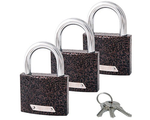 Замки навесные Avers PD-01-63-Blister (3Locks+3Keys) Замки навесные Avers PD-01-63-Blister (3Locks+3Keys)