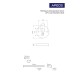 Накладки цилиндровые Apecs DP-C-02-INOX/201-BLM