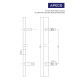 Ручки-скобы Apecs Square HC-0902-40*20/1000-INOX/304-SS (DTJ-Q45)