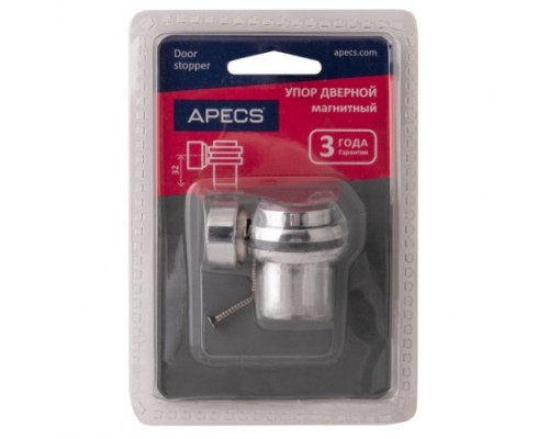 Упор дверной Apecs DS-2762-M-CR Упор дверной Apecs DS-2762-M-CR