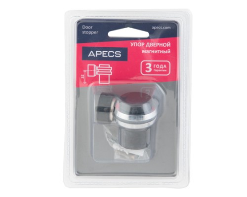 Упор дверной Apecs DS-2762-M-BLM Упор дверной Apecs DS-2762-M-BLM