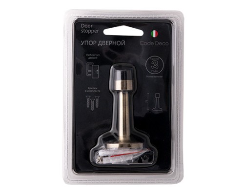 Упор дверной Code Deco DS-0018-AB Упор дверной Code Deco DS-0018-AB