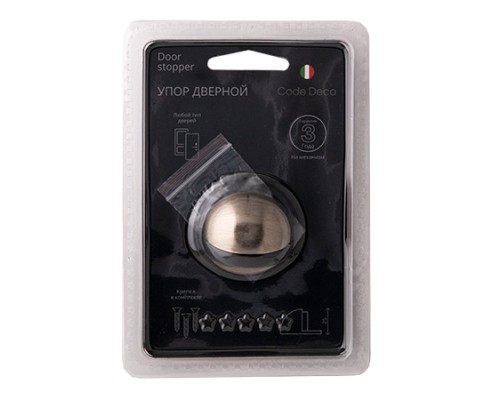 Упор дверной Code Deco DS-0002-AB Упор дверной Code Deco DS-0002-AB