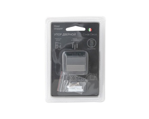 Упор дверной Code Deco DS-0020-GRF Упор дверной Code Deco DS-0020-GRF