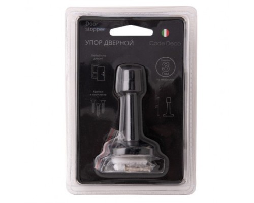 Упор дверной Code Deco DS-0018-BLM Упор дверной Code Deco DS-0018-BLM