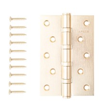 Петля врезная Apecs 120*80-B4-Steel-GMS