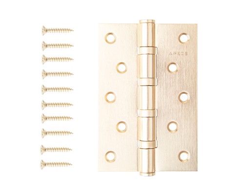 Петля врезная Apecs 120*80-B4-Steel-GMS