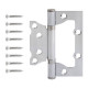 Петля накладная Vanger 100*75*2-P2-CR
